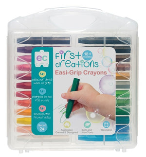 EC - Easi-Grip Crayons 24 piece