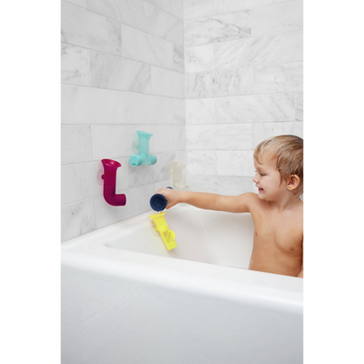 Boon - Pipes Building Bath Toy Navy