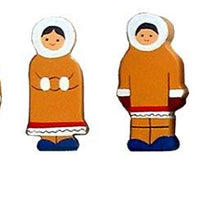 Sri Toys - Wooden Family Eskimo
