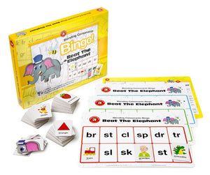 LCBF - Beat The Elephant Blending Consonants Bingo