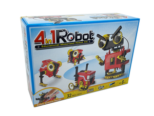 Johnco - 4 In 1 Robot Educational Motorised Kit
