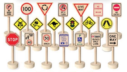 Fun Factory - Wooden Traffic Signs