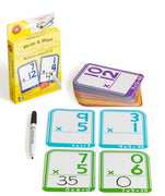LCBF- Write And Wipe Flash Cards Multiplication 0 - 12