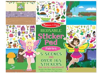 Melissa And Doug - Reusable Sticker Pad Fairies