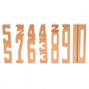 By Astrup - Large Wooden Sum Block Numbers