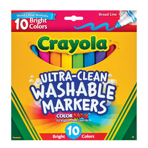 Crayola - Washable Bright Markers 10 piece