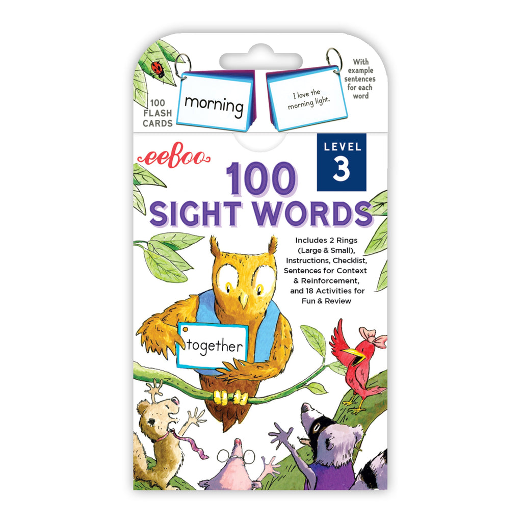 Eeboo - 100 Sight Words Level 3