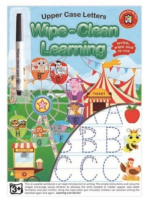LCBF - Wipe-clean Learning Upper Case Letters