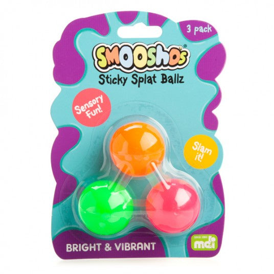 Smoosho's - Sticky Splat Ballz 3 Piece