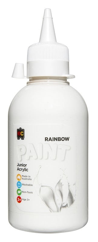 Ec - Rainbow Paint 250ml White