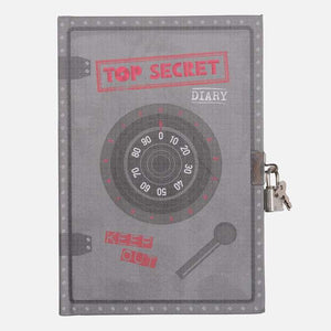 Tiger Tribe - Lockable Diary Top Secret