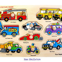 Fun Factory - Peg Puzzle Vehicles