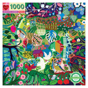 Eeboo - Puzzle 1000 Piece Bountiful Garden