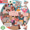 Eeboo - Puzzle Round 500 Piece Climate Action