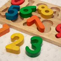 Qtoys - Number Puzzle Coloured