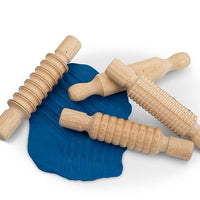 EC - Wooden Rolling Pin Designer Set 4 piece