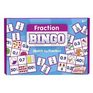 Junior Learning - Bingo Fraction