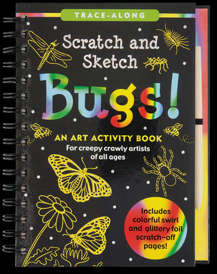 Peter Pauper - Scratch And Sketch Activity Book Bugs