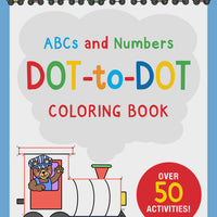 Peter Pauper - Colouring Book Abcs And Numbers Dot-to-dot