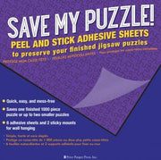 Peter Pauper - Save My Puzzle Peel And Stick Adhesive Sheets