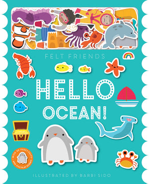 Really Decent Books - Felt Friends Hello Ocean!