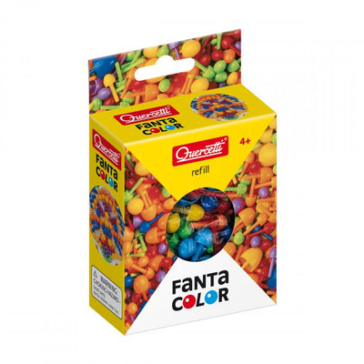 Quercetti - Fanta Color Pegs Refill 10mm 200 Piece