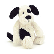 Jellycat - Bashful Animal Original (Medium) Black & Cream Puppy