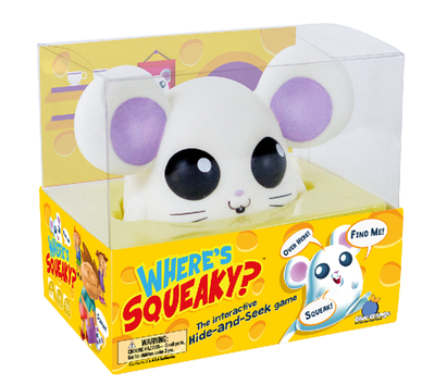 Blue Orange - Where’s Squeaky Hide and Seek Interactive Game
