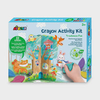 Avenir - Crayon Activity Kit Treehouse Fun