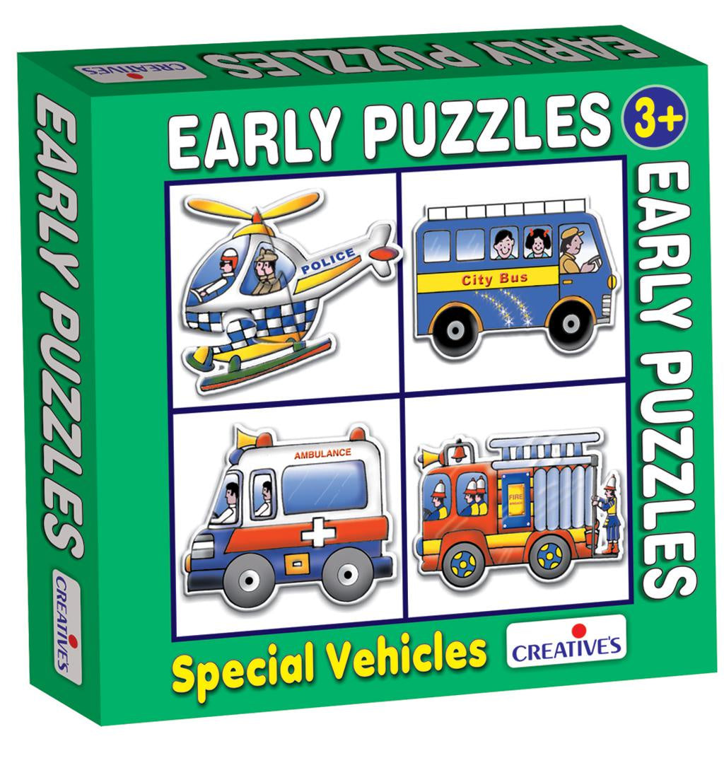Creatives - Early Puzzles Special Vehicles