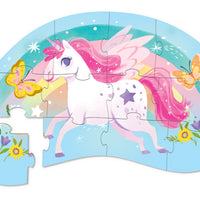 Crocodile Creek - Mini Puzzle 12 piece Sweet Unicorn