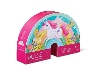 Crocodile Creek - Mini Puzzle 12 piece Sweet Unicorn