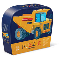 Crocodile Creek - Mini Puzzle 12 piece Construction Zone