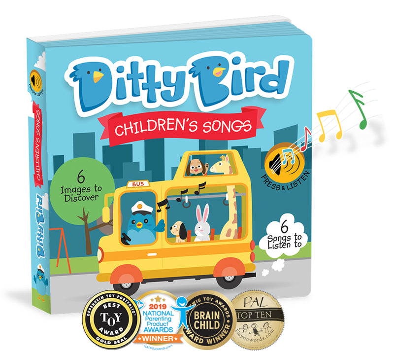 Ditty Bird - Board Book Children's Songs