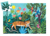 Djeco - Silhouette Puzzle 24 Piece Tigers Walk