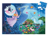Djeco - Silhouette Puzzle 36 Piece Fairy And Unicorn