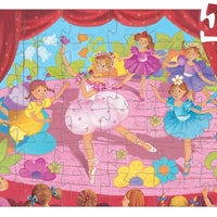 Djeco - Silhouette Puzzle 36 Piece Ballerina