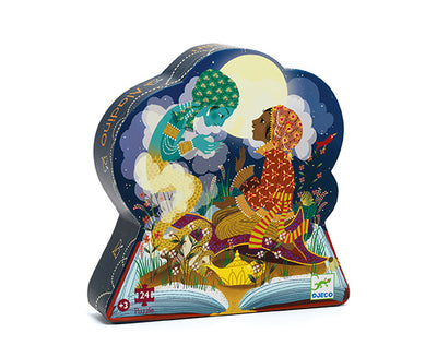 Djeco - Silhouette Puzzle 24 Piece Alladin