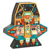 Djeco - Silhouette Puzzle 54 Piece Space Station