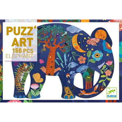 Djeco - Art Puzzle 150 Piece Elephant