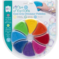 Ec - First Creations Easi-grip Dinosaur Pebbles Crayonss