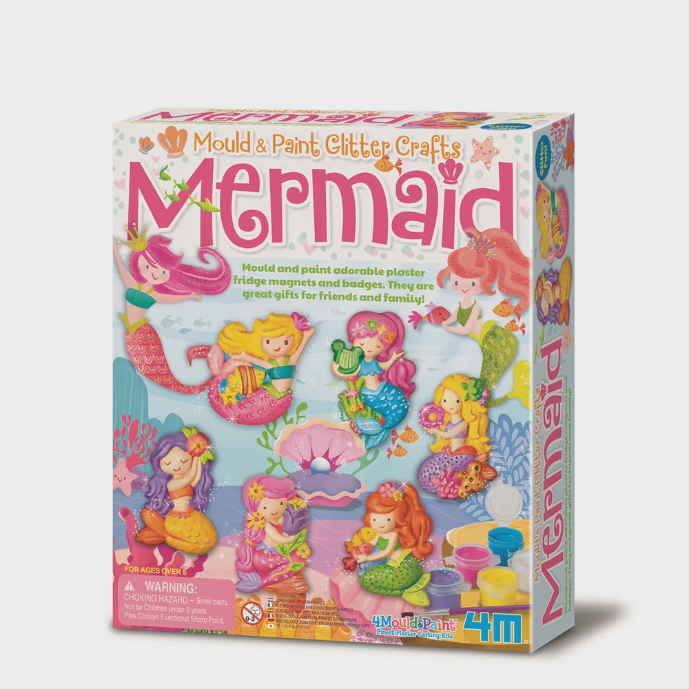 4M - Mould & Paint Glitter Mermaids