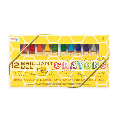 Ooly - Brilliant Bee Crayons 12 piece