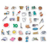 Junior Learning - Rainbow CVC Objects