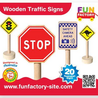 Fun Factory - Wooden Traffic Signs