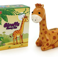 Money Box Sitting Giraffe