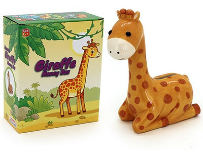 Money Box Sitting Giraffe
