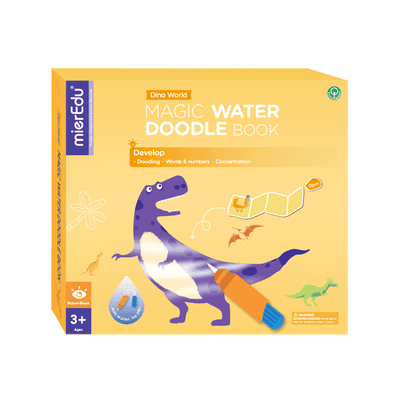 Mieredu - Magic Water Doodle Book Dino World