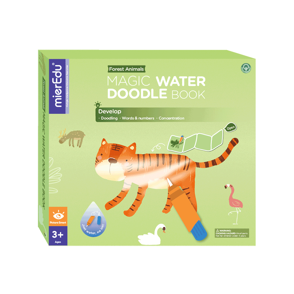 Mieredu - Magic Water Doodle Book Forest Animals