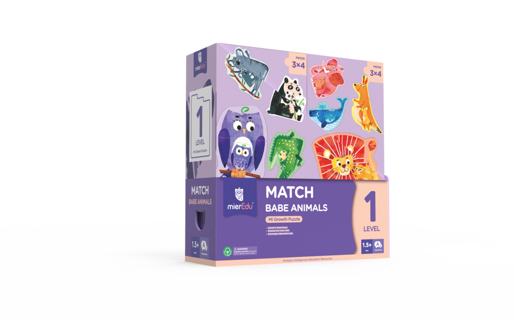 MierEdu - Growth Puzzles Level 1 Baby Match